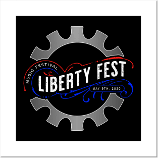 Liberty Fest 2020 Circle Logo Posters and Art